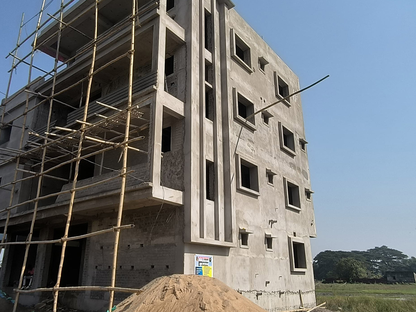 Maa Narayani Construction Residential Project Pillars & Structure Frame